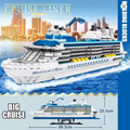 Luxus Sea Cruise Klemmbausteine Bausteine 2428 Teile Selbstmontage