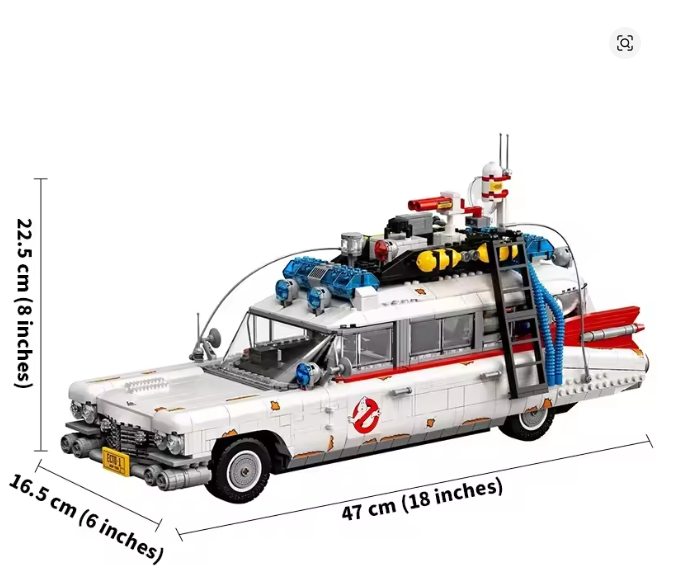 Ghostbusters  Klemmbausteine Bausteine 2352 Teile Selbstmontage