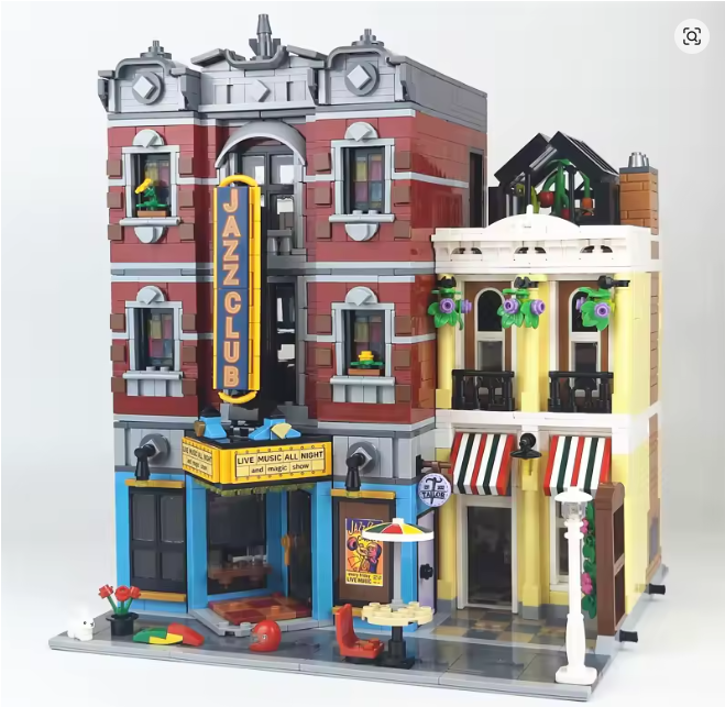 Straßenmodell Klemmbausteine Bausteine 2899 Teile Selbstmontage