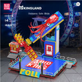 Mould King 11015 Motorisierte Krake – Vergnügungspark-Baustein-Set für Kinder