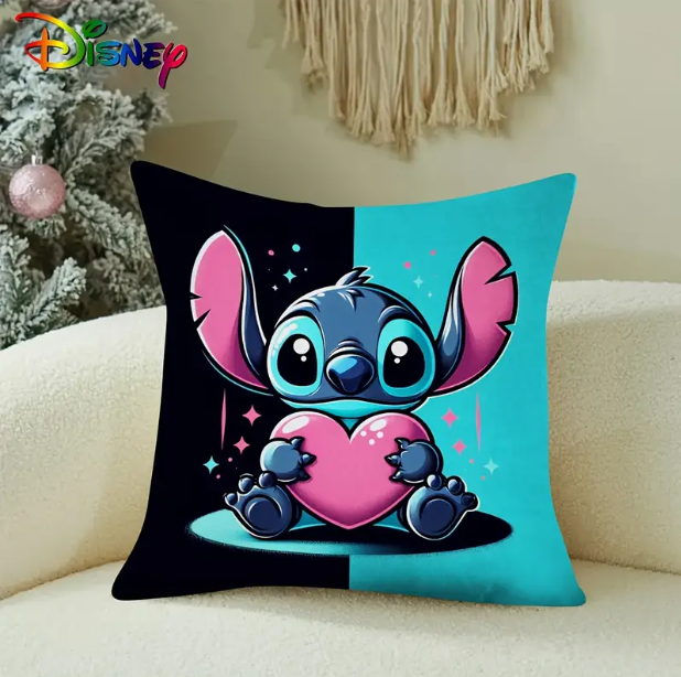 Stitch Kissenbezug 45 x 45 cm NEU