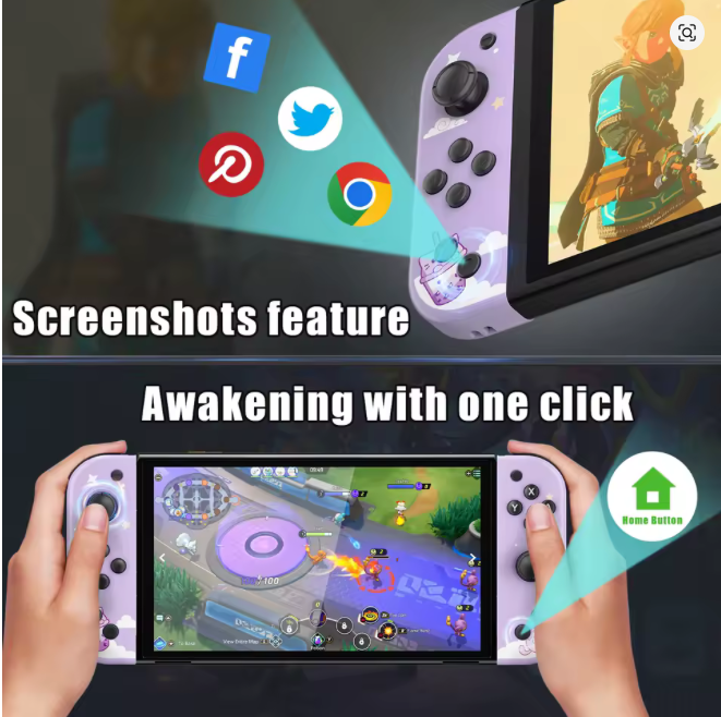 Mini Joypad – kompatibel mit Nintendo Switch / iOS / Android / PC