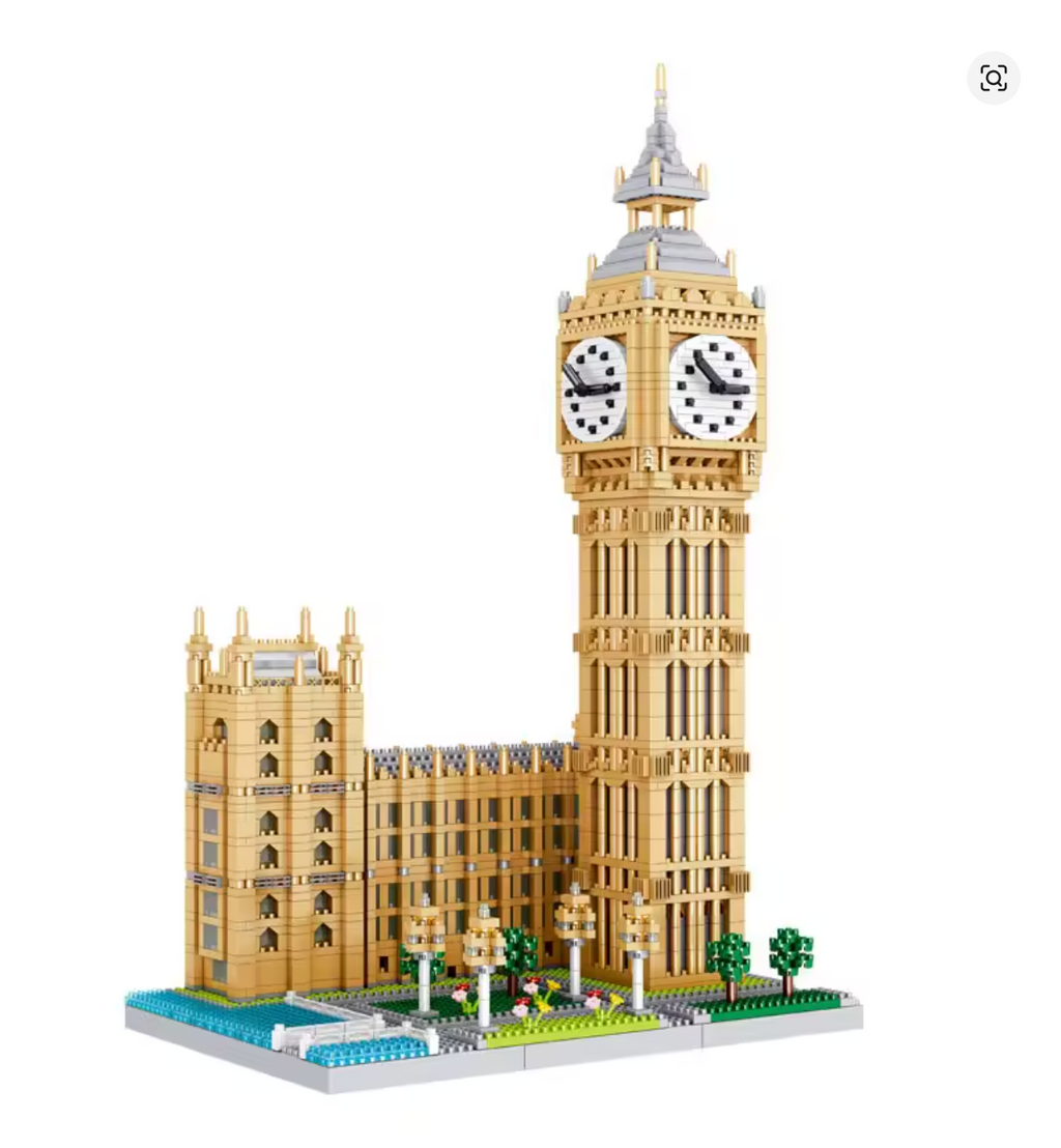 Big Ben Klemmbausteine Bausteine 3466 Teile Selbstmontage