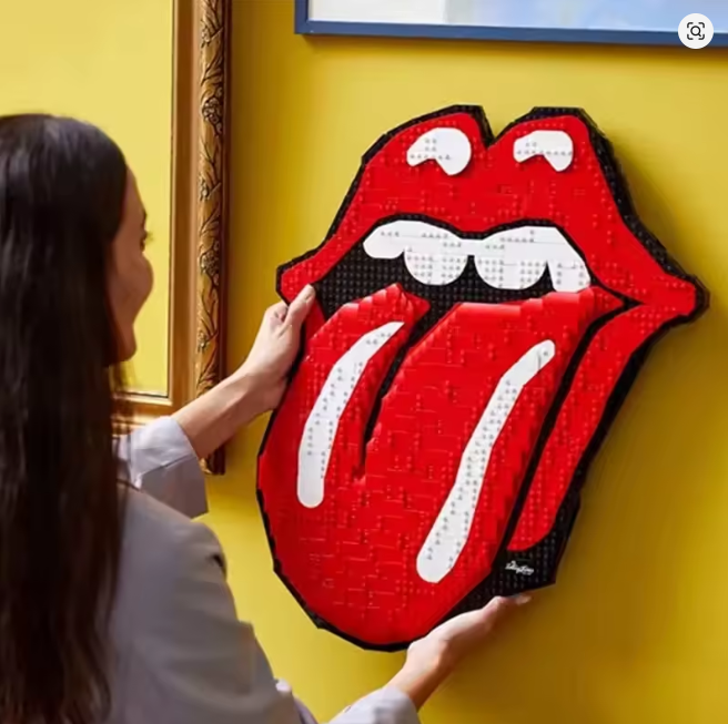 Rolling Stones Band Klemmbausteine Bausteine 1998 Teile Selbstmontage