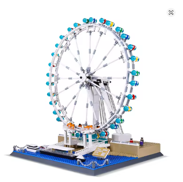London Eye Klemmbausteine Bausteine 1528 Teile Selbstmontage