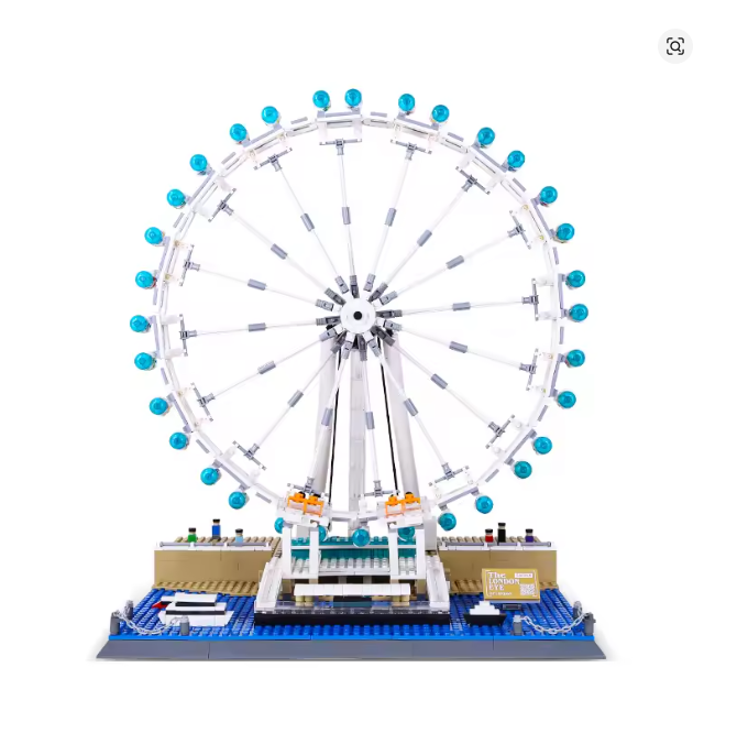 London Eye Klemmbausteine Bausteine 1528 Teile Selbstmontage