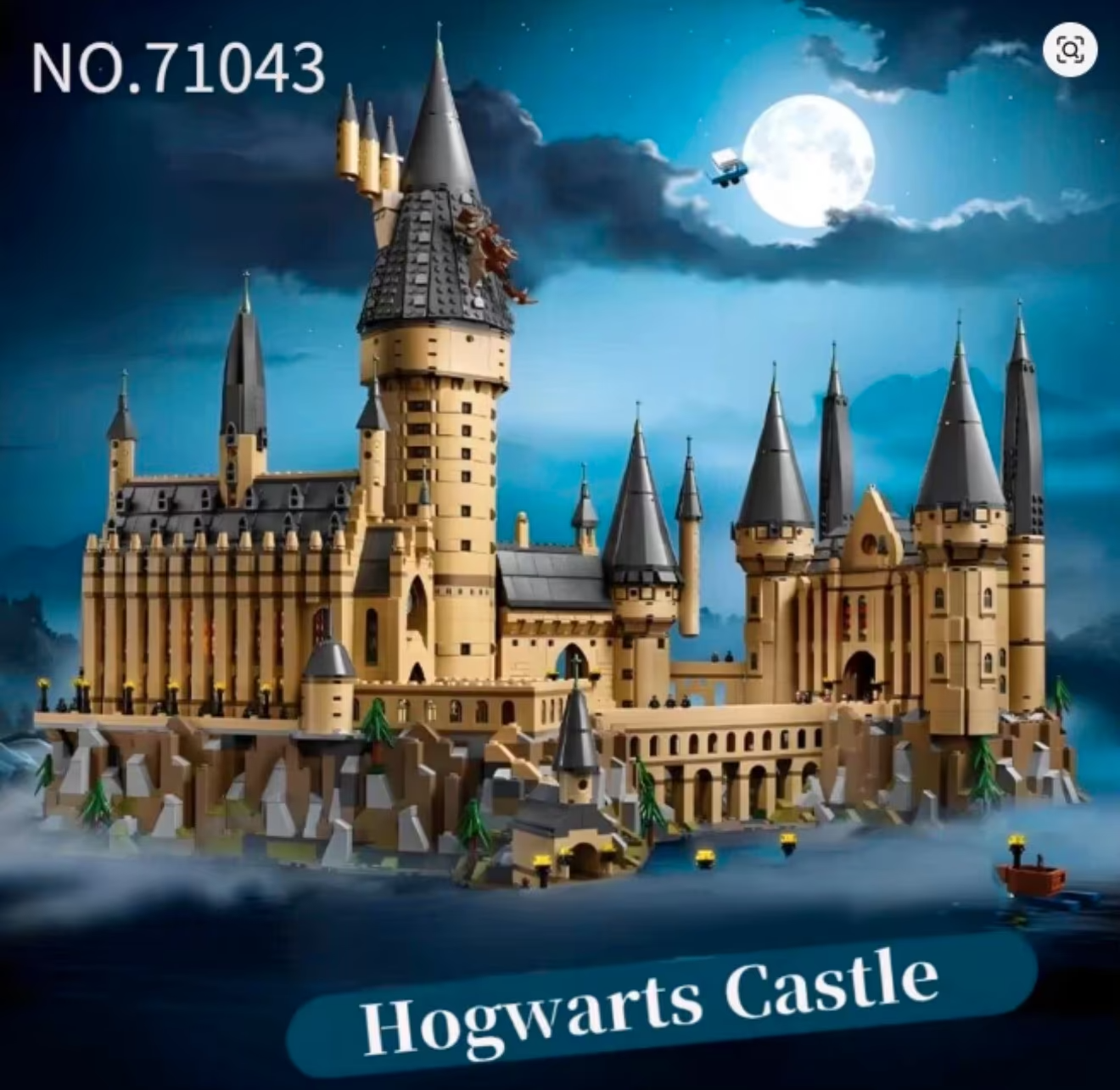 Hogwarts Castle Klemmbausteine Bausteine 6020 Teile Selbstmontage