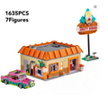The Simpsons Krusty Burger Klemmbausteine Bausteine 1635 Teile Selbstmontage