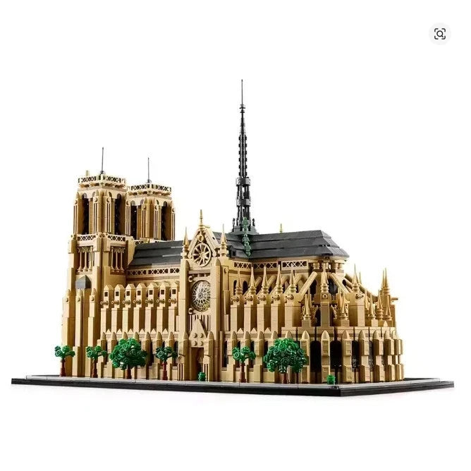 Notre-Dame de Paris 4383 Teile Klemmbausteine Bausteine Selbstmontage