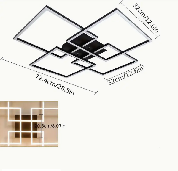 Moderne Deckenleuchte für Wohnzimmer NEU