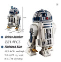 R2D2 Star Wars Klemmbausteine Bausteine 2314 Teile Selbstmontage