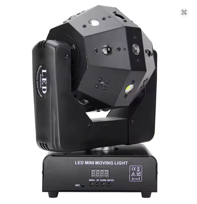 16× 3W RGBW 3-in-1 DJ Projektor – Bühne · Disco · Party