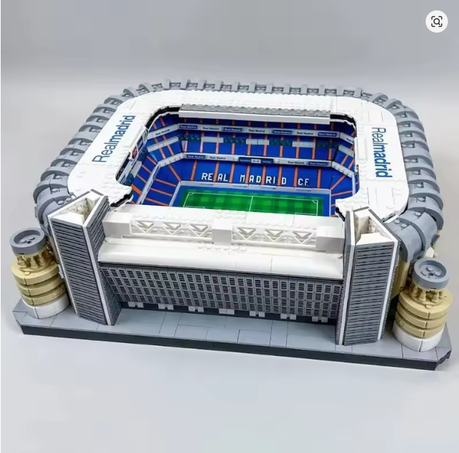 Bernabeu Stadion Klemmbausteine Bausteine 5876Teile Selbstmontage