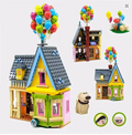 Flying House  Klemmbausteine Bausteine 598 Teile Selbstmontage