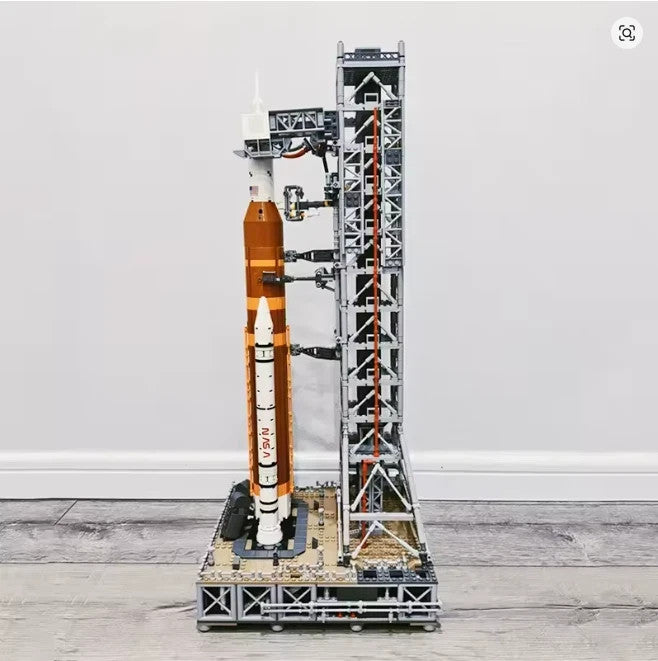 Space Launch System Rakete Klemmbausteine Bausteine 3601 Teile Selbstmontage