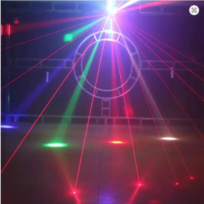 16× 3W RGBW 3-in-1 DJ Projektor – Bühne · Disco · Party