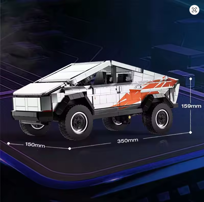 Tesla Cyber Truck Bausteine 1067 Teile Selbstmontage