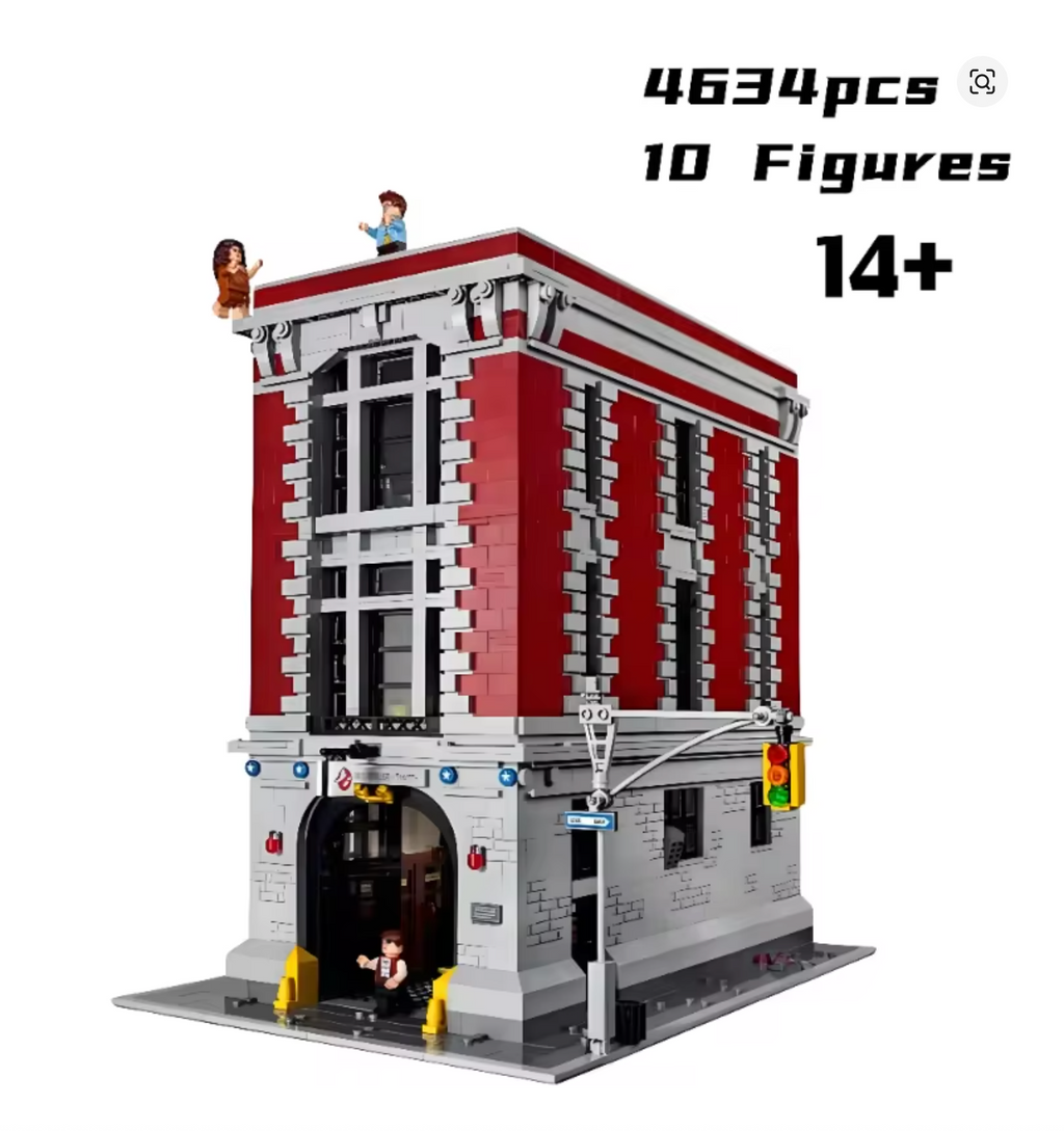 Ghostbusters Firehouse Klemmbausteine Bausteine 4634 Teile Selbstmontage