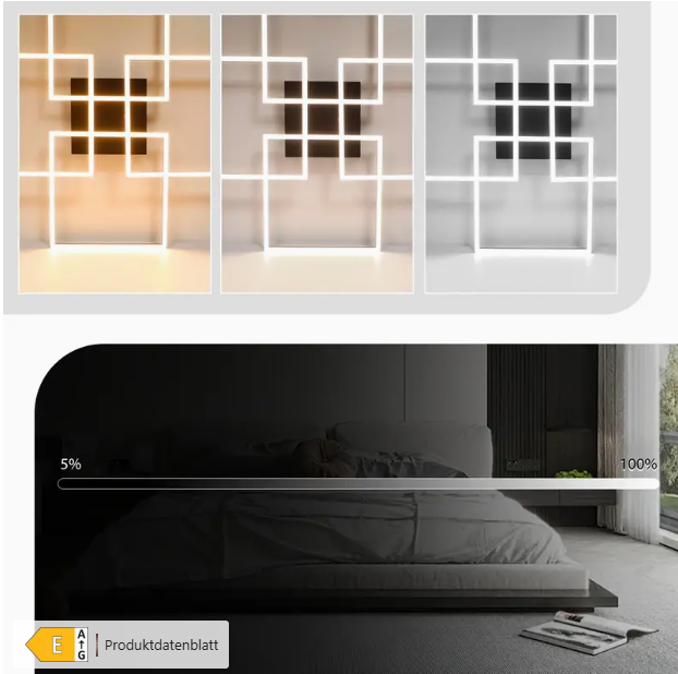 Moderne Deckenleuchte für Wohnzimmer NEU