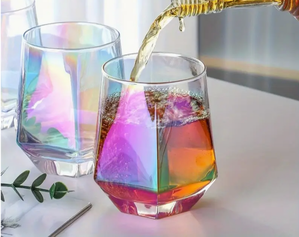 6x Cocktails & Whiskey Gläser Ideal für Hochzeiten, Geburtstage & Home-Bar-Deko