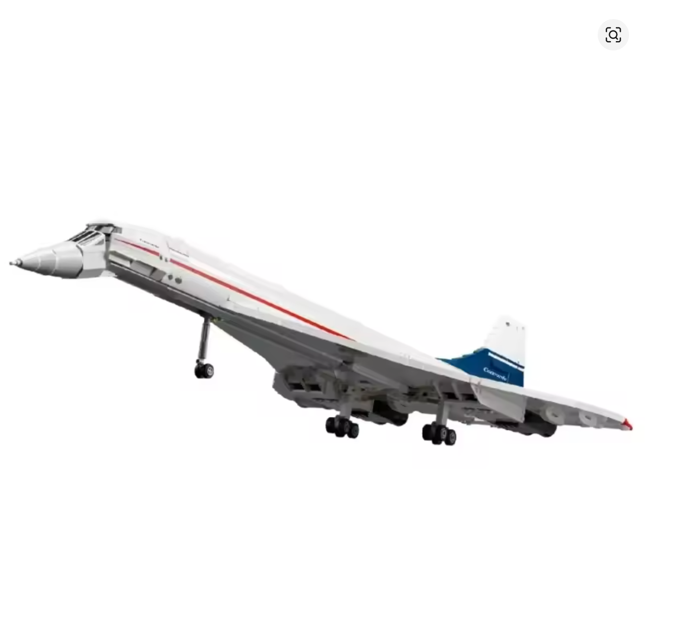 Concorde Airbus Klemmbausteine Technische Bausteine 2083 Teile Selbstmontage