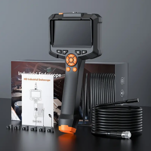 5m 4.3'' LCD 1080P Endoskop Inspektionkamera IP67 Kamera Rohrkamera Endoscope