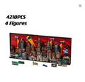 Bat City Building Skyline Klemmbausteine Bausteine 4210 Teile Selbstmontage