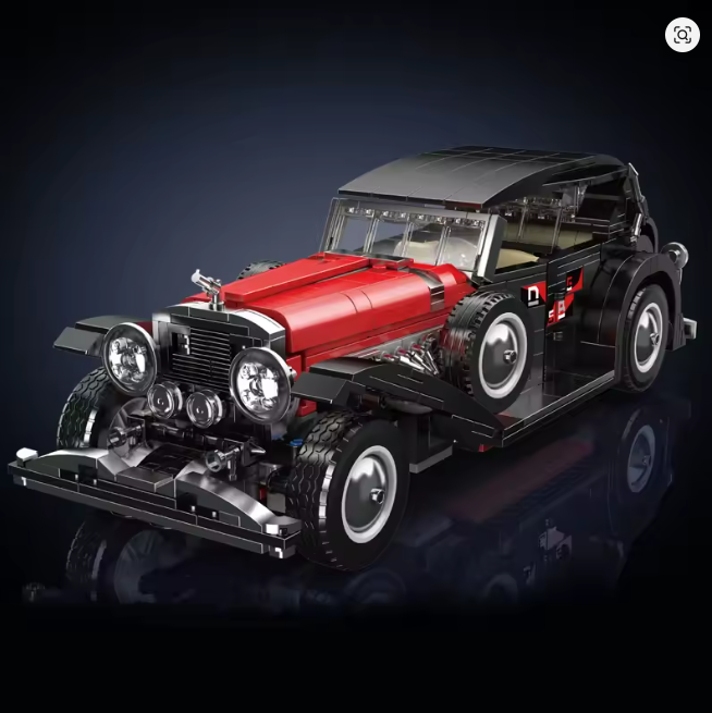 Oldtimer  Klemmbausteine Bausteine 1308 Teile Selbstmontage