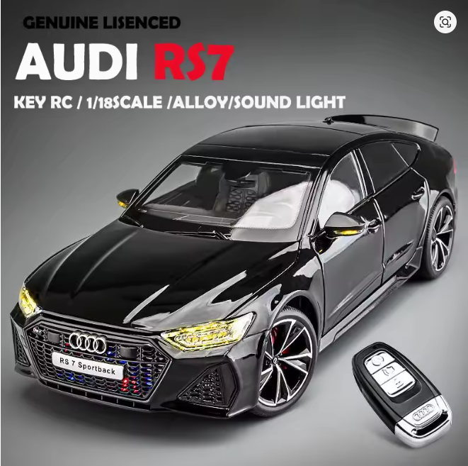 Audi RS7 Sportback 1:18 Metall Modellauto – Miniatur Fahrzeug Sammlermodell