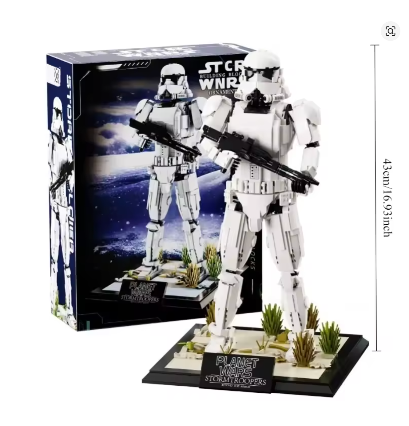 Storm Mech Trooper Klemmbausteine Bausteine 1713 Teile Selbstmontage