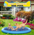 Faltbarer Hundepool mit Sprühfunktion – Outdoor Badespaß für Hund