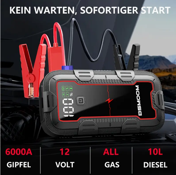 12V Auto Batterie Booster Pack