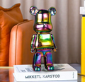 Keramik Teddy Figur Wohnzimmer dekoration 28cm NEU