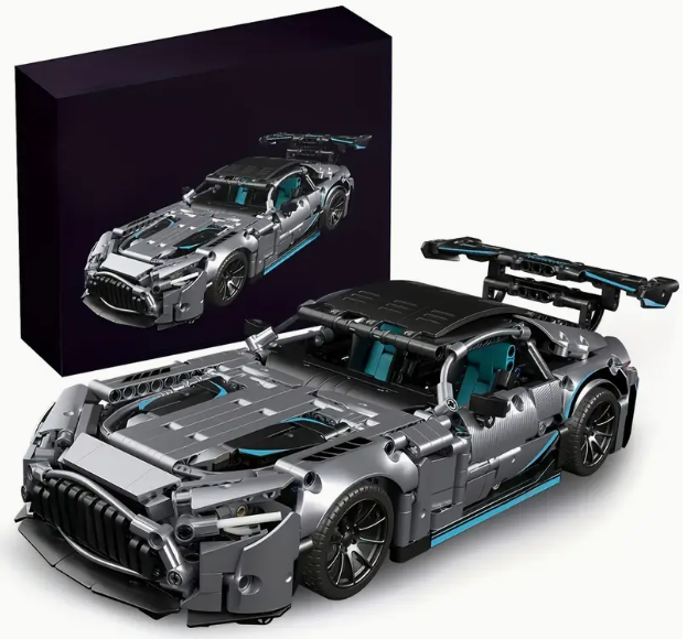 Supercar 1 : 14 Klemmbausteine Bausteine 1466 Teile Selbstmontage