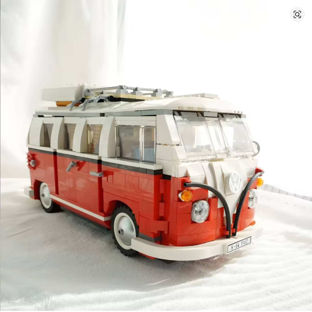 VW T1 Camper VAN Klemmbausteine Technische Bausteine 2083 Teile Selbstmontage