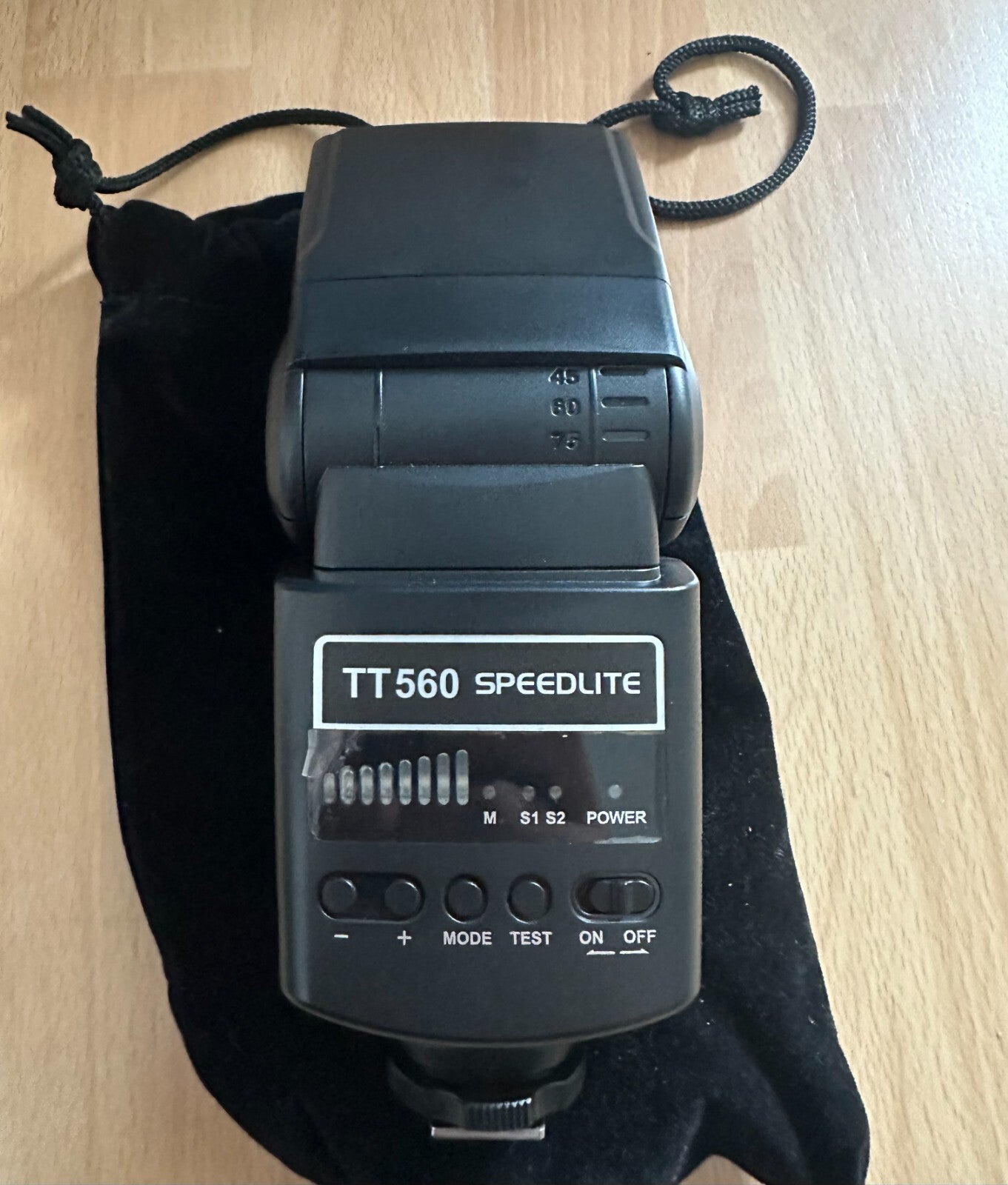 Neewer TT560 Kamera Blitz Speedlite für Canon Nikon Panasonic Olympus