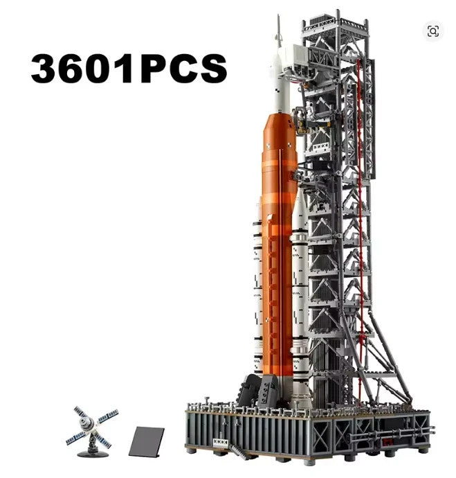 Space Launch System Rakete Klemmbausteine Bausteine 3601 Teile Selbstmontage