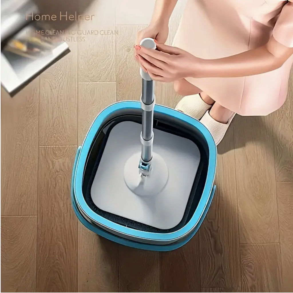 Quadratischer Mopp Wassertrennung 360 rotierender Spin-Mopp selbstreinigend