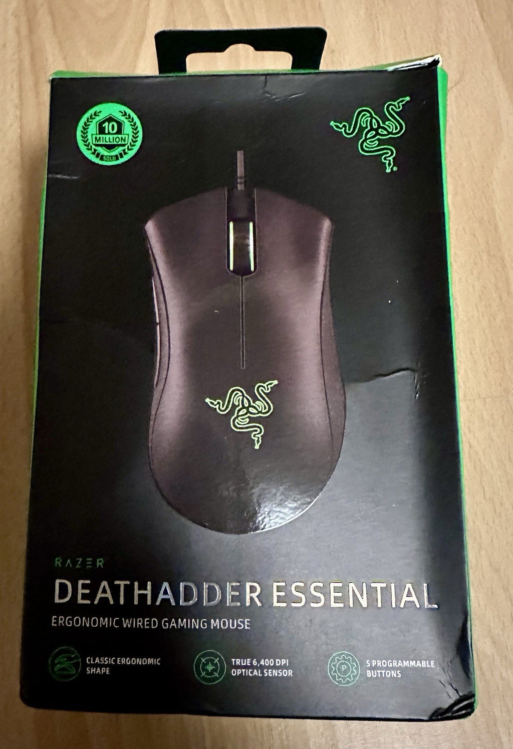 Razer DeathAdder Essential Gaming Maus - Schwarz