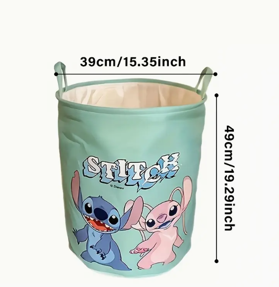 Stitch faltbarer Wäschekorb NEU