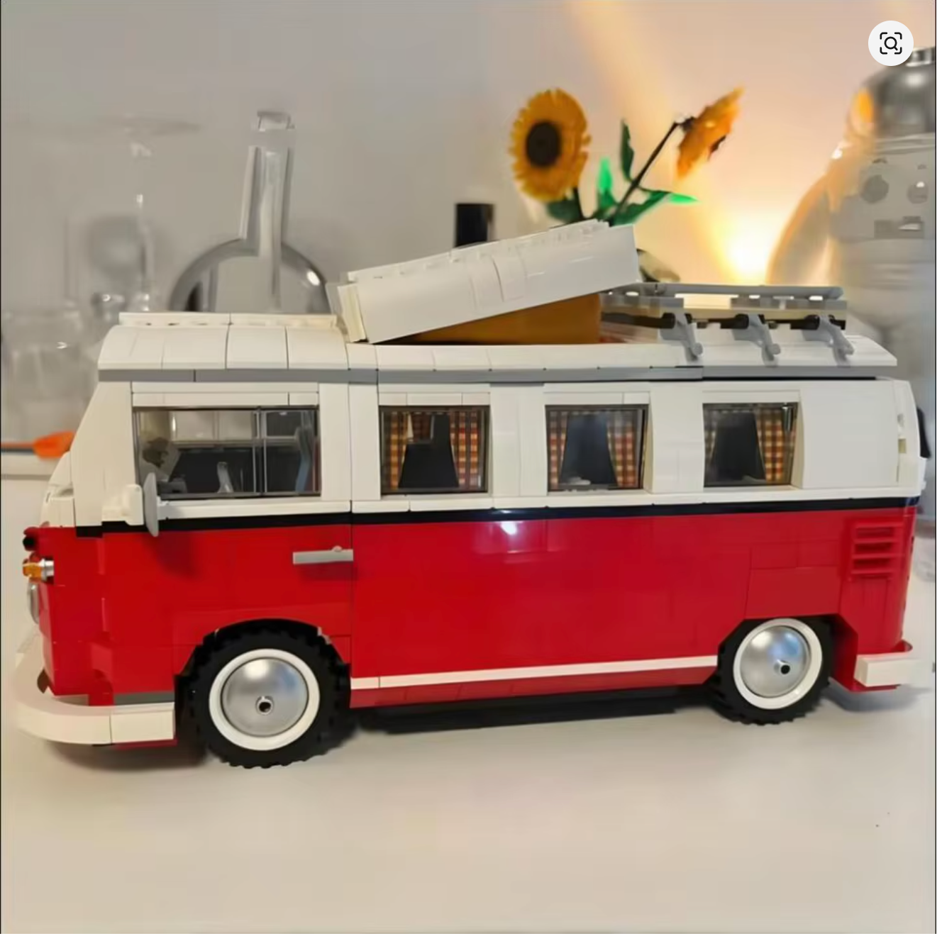 VW T1 Camper VAN Klemmbausteine Technische Bausteine 2083 Teile Selbstmontage