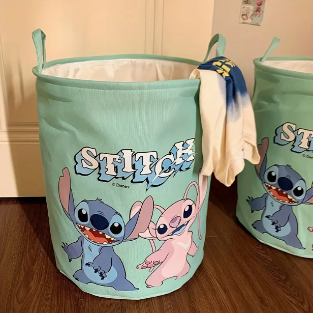 Stitch faltbarer Wäschekorb NEU