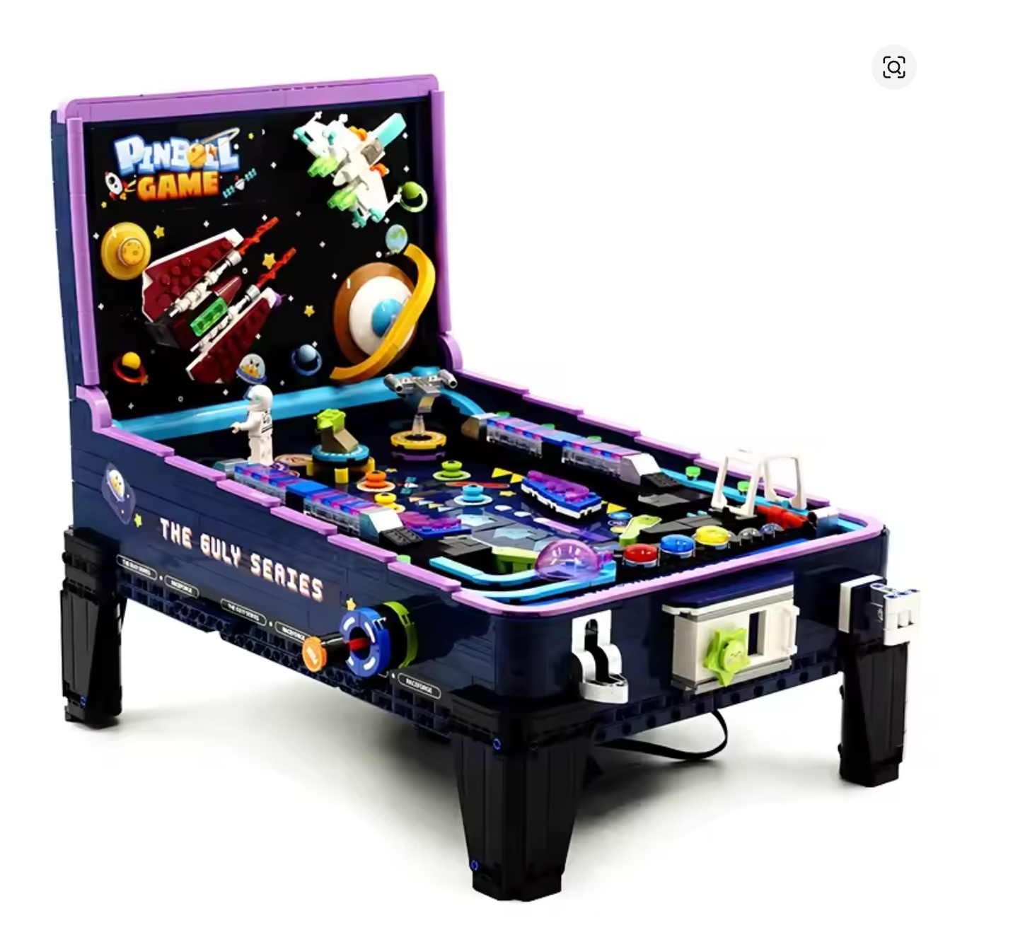 Spielmaschine Flipper Tisch Klemmbausteine Bausteine 2309 Teile Selbstmontage