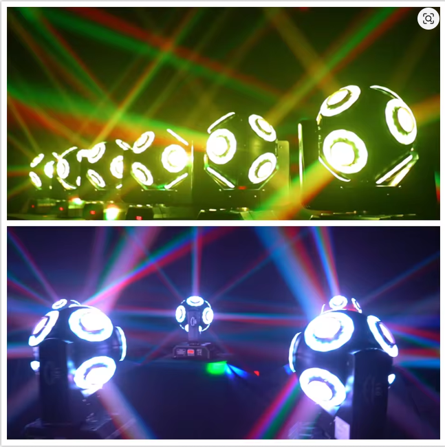 150W Moving Ball Beam Bühnenlicht 4-in-1 – 360° RGBW LED + DMX512