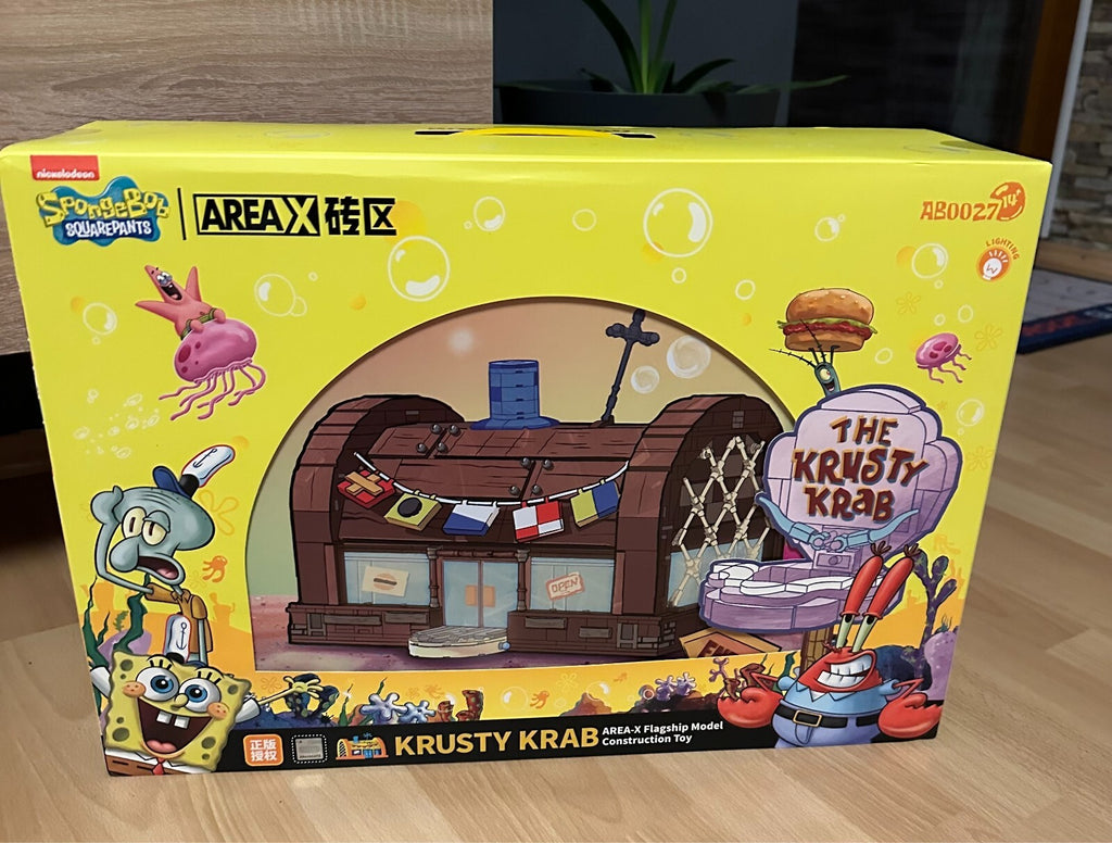 SpongeBob Krosse Krabbe klemmbausteine Bausteine Set