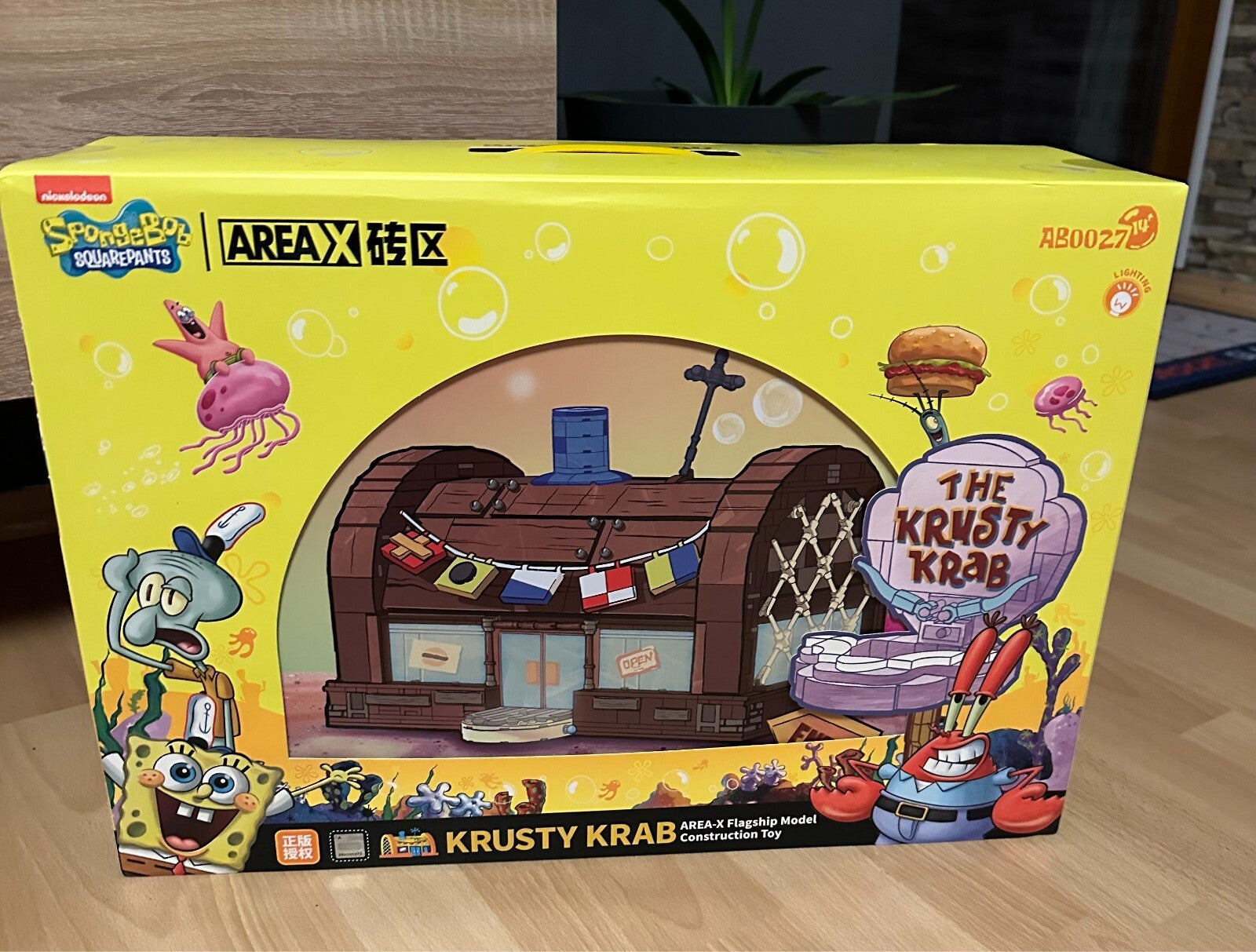 SpongeBob Krosse Krabbe klemmbausteine Bausteine Set