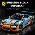 Supercar 1 : 8 Klemmbausteine Bausteine 3428 Teile Selbstmontage