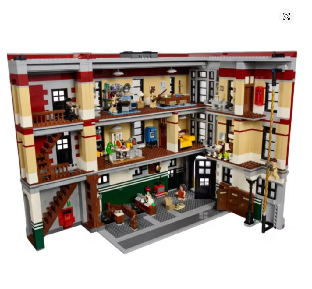 Ghostbusters Firehouse Klemmbausteine Bausteine 4634 Teile Selbstmontage