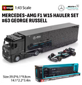 Modellauto Bburago 1:43  2024 Mercedes F1 Rennwagen #63 George Russell
