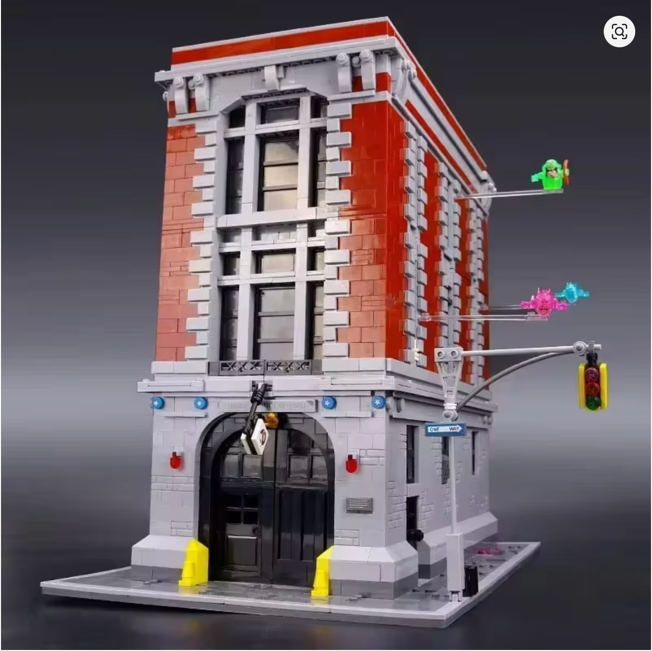 Ghostbusters Firehouse Klemmbausteine Bausteine 4634 Teile Selbstmontage